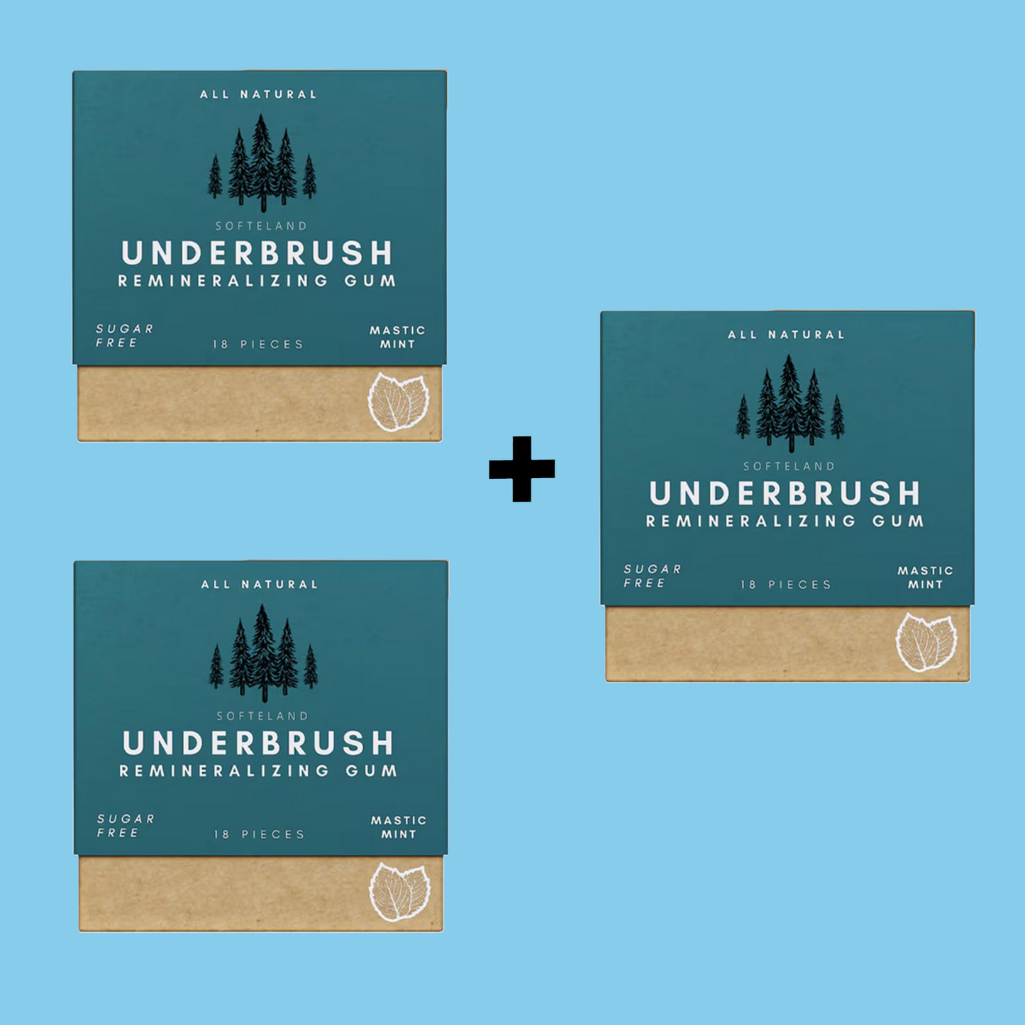 Underbrush™ Remineralizing Gum