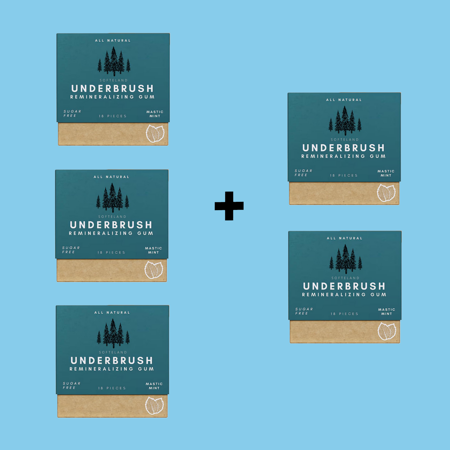 Underbrush™ Remineralizing Gum